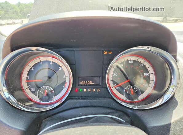 2C4RDGCG7JR156346 2018 DODGE GRAND Черный Вид щитка приборов