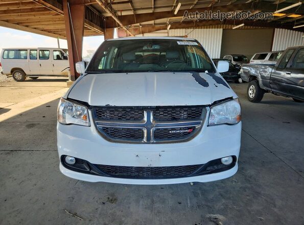 2C4RDGCG7JR206064 2018 DODGE GRAND White Widok z przodu