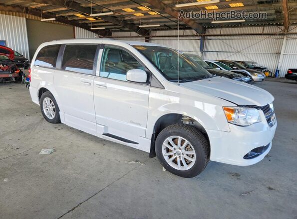 2C4RDGCG7JR206064 2018 DODGE GRAND White Przód prawy