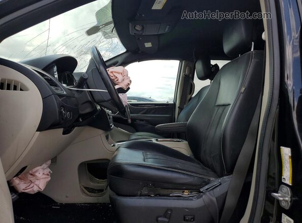 2C4RDGCG7KR699276 2019 DODGE GRAND Угольный Вид салона спереди