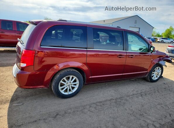 2C4RDGCG7KR717159 2019 DODGE GRAND Бордовый Задняя правая четверть