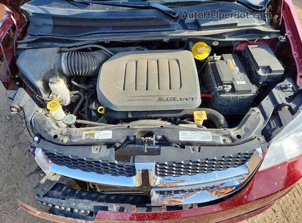 2C4RDGCG7KR717159 2019 DODGE GRAND Бордовый Вид подкапотного пространства
