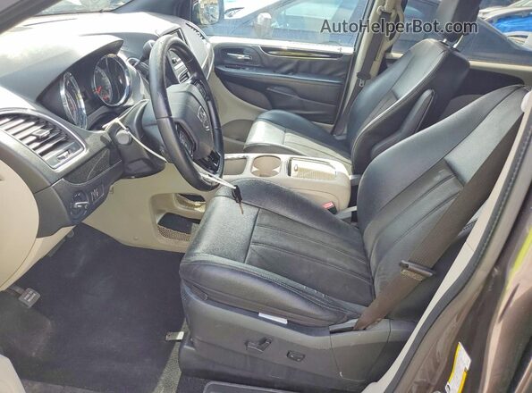 2C4RDGCG7KR773585 2019 DODGE GRAND Угольный Вид салона спереди