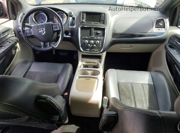 2C4RDGCG7KR773585 2019 DODGE GRAND Угольный Вид панели приборов