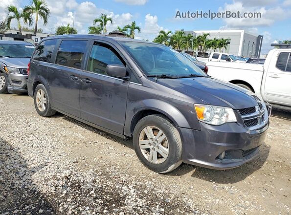 2C4RDGCG7KR773585 2019 DODGE GRAND Угольный Передняя правая четверть