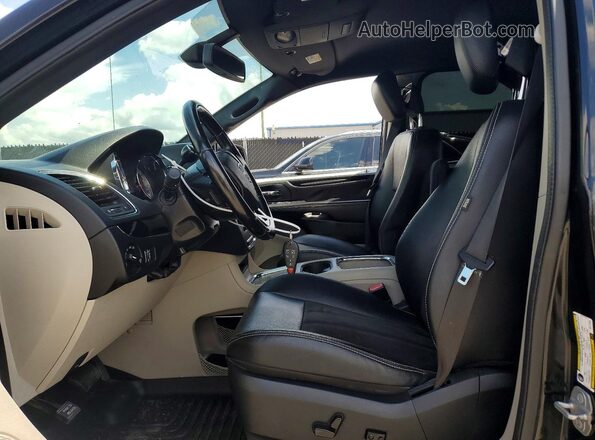 2C4RDGCG7KR774686 2019 DODGE GRAND Черный Вид салона спереди