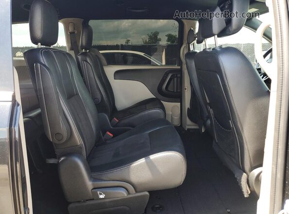 2C4RDGCG7KR774686 2019 DODGE GRAND Черный Вид задней части салона