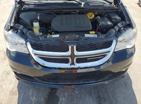 2C4RDGCG7KR774686 2019 DODGE GRAND Черный Вид подкапотного пространства