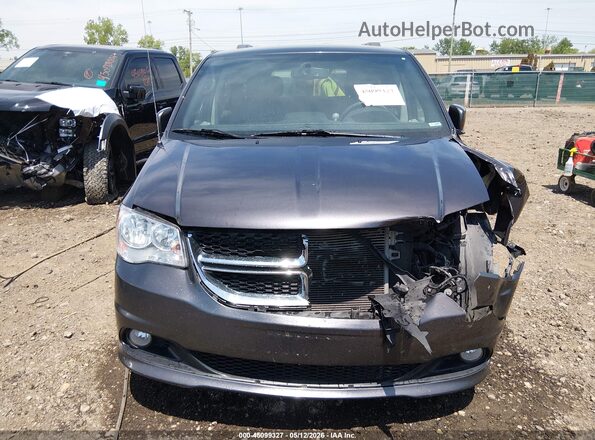 2C4RDGCG8JR240577 2018 DODGE GRAND CARAVAN Black Widok zestawu wskaźników