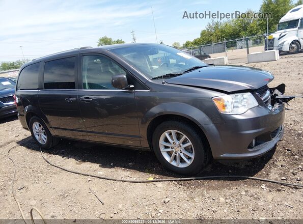 2C4RDGCG8JR240577 2018 DODGE GRAND CARAVAN Black Widok wnętrza z tyłu