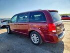 2019 Dodge Grand Caravan Sxt Темно-бордовый vin: 2C4RDGCG8KR562489