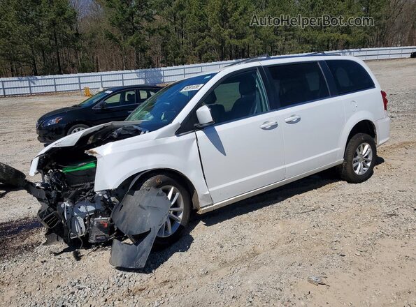 2C4RDGCG8LR207212 2020 DODGE GRAND Белый Передняя левая четверть