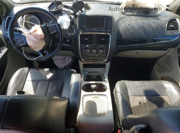 2C4RDGCG8LR207212 2020 DODGE GRAND Белый Вид панели приборов