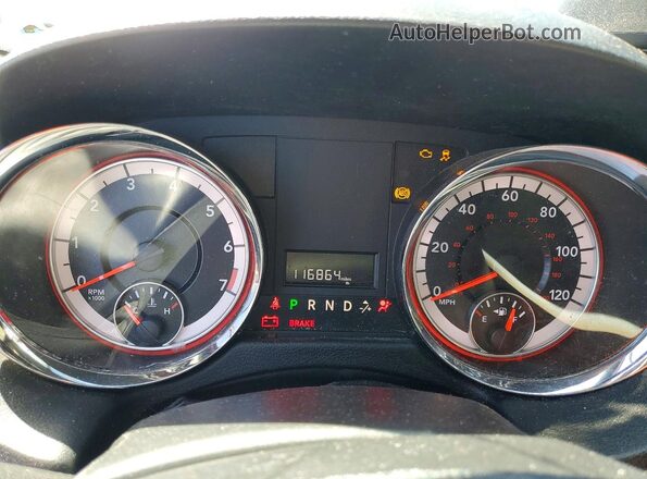 2C4RDGCG8LR207212 2020 DODGE GRAND Белый Вид щитка приборов