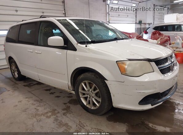 2C4RDGCG9GR366746 2016 DODGE GRAND CARAVAN Белый Передняя правая четверть