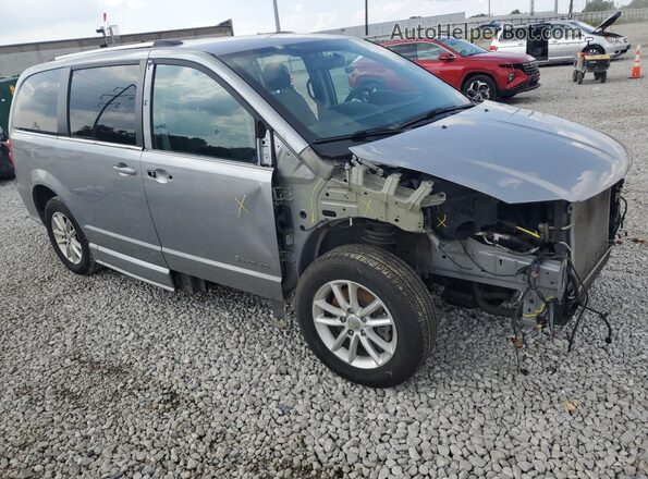 2C4RDGCG9JR215414 2018 DODGE GRAND Серый Передняя правая четверть