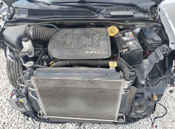 2C4RDGCG9JR215414 2018 DODGE GRAND Серый Вид подкапотного пространства