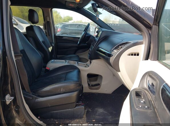 2C4RDGCG9JR301774 2018 DODGE GRAND CARAVAN Черный Вид салона спереди