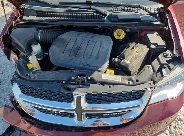 2C4RDGCG9LR196656 2020 DODGE GRAND Red Engine compartment view