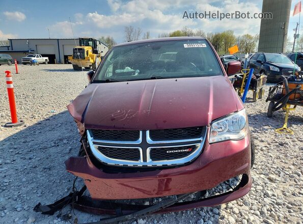 2C4RDGCG9LR196656 2020 DODGE GRAND Red Front view