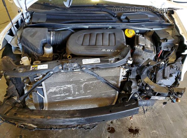 2C4RDGCGXGR147455 2016 DODGE GRAND Белый Вид подкапотного пространства