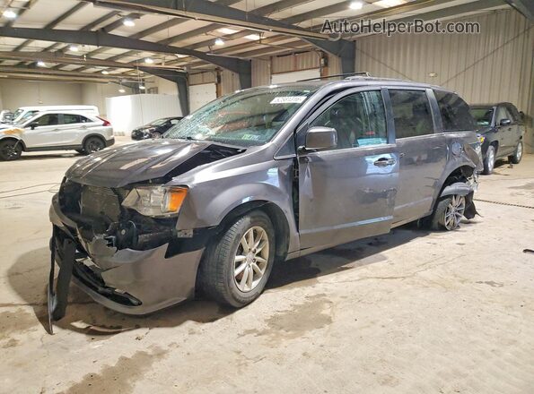 2C4RDGCGXKR736014 2019 DODGE GRAND Серый Передняя левая четверть