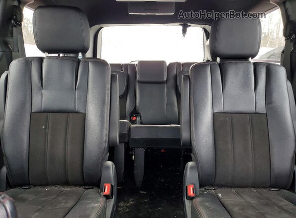 2C4RDGCGXLR155050 2020 DODGE GRAND Черный Вид задних сидений