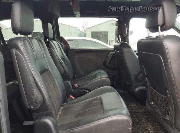 2C4RDGCGXLR155050 2020 DODGE GRAND Черный Вид задней части салона