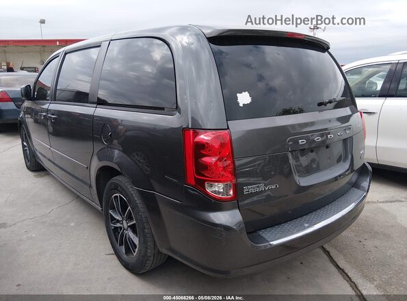 2C4RDGEG0GR323331 2016 DODGE GRAND CARAVAN Черный Задняя левая четверть