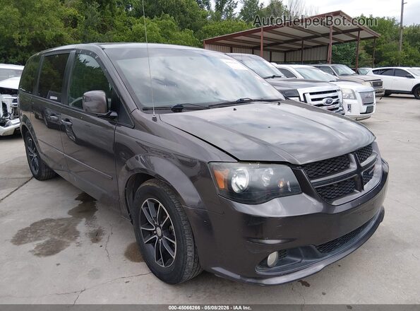 2C4RDGEG0GR323331 2016 DODGE GRAND CARAVAN Черный Передняя правая четверть