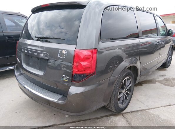 2C4RDGEG0GR323331 2016 DODGE GRAND CARAVAN Черный Задняя правая четверть