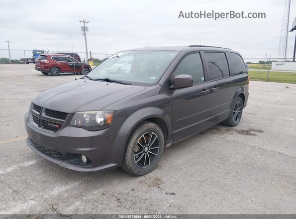 2C4RDGEG1HR674637 2017 DODGE GRAND CARAVAN Серый Передняя левая четверть
