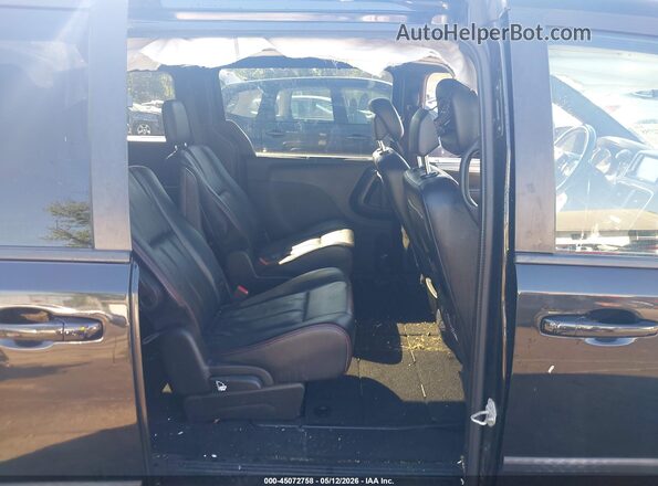 2C4RDGEG1JR249019 2018 DODGE GRAND CARAVAN Black Вид наклейки з VIN-кодом