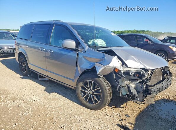 2C4RDGEG2JR150645 2018 DODGE GRAND Серебряный Передняя правая четверть