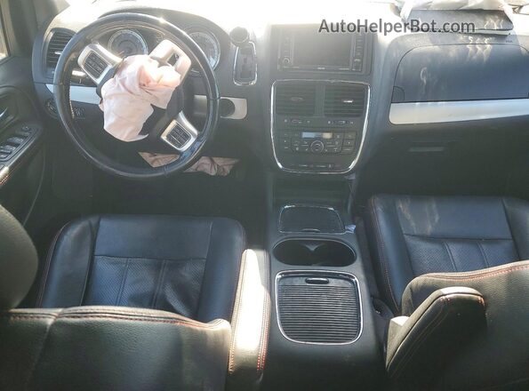 2C4RDGEG2JR150645 2018 DODGE GRAND Серебряный Вид панели приборов