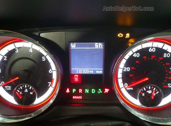 2C4RDGEG2JR224436 2018 DODGE GRAND Белый Вид щитка приборов