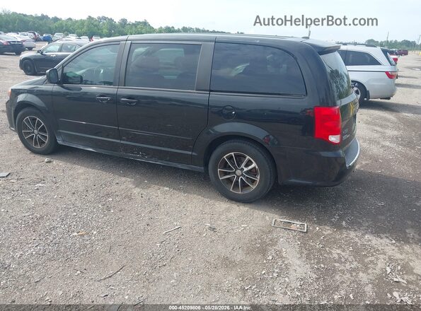 2C4RDGEG3GR236832 2016 DODGE GRAND CARAVAN Black Tył lewy