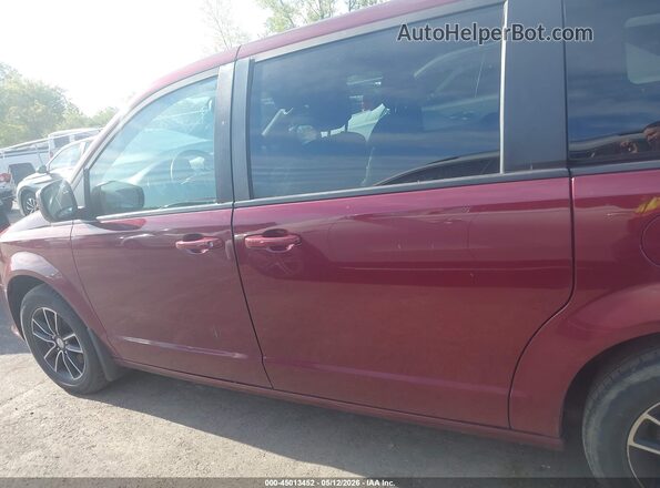 2C4RDGEG3JR254447 2018 DODGE GRAND CARAVAN Темно-бордовый Панорамный вид салона 360°