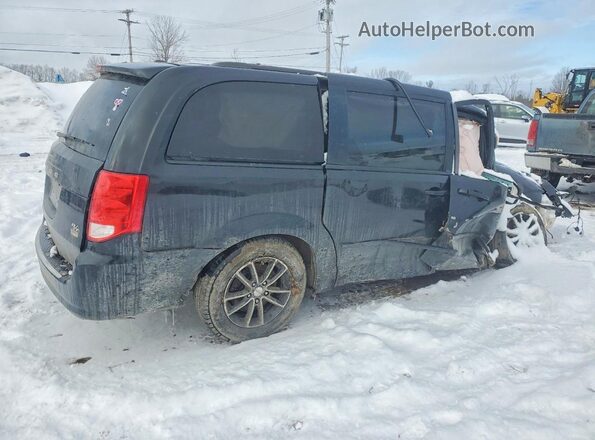 2C4RDGEG7GR361929 2016 DODGE GRAND Черный Задняя правая четверть