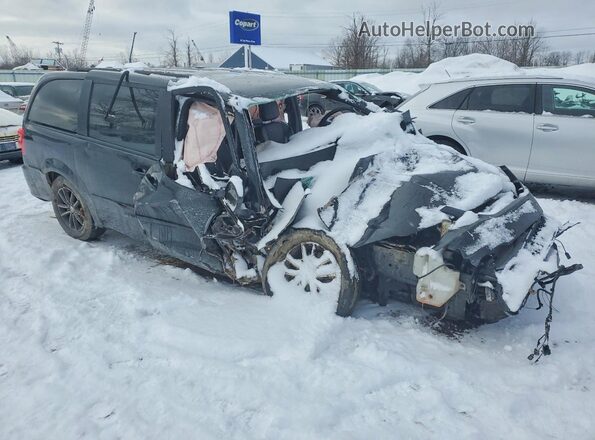 2C4RDGEG7GR361929 2016 DODGE GRAND Черный Передняя правая четверть