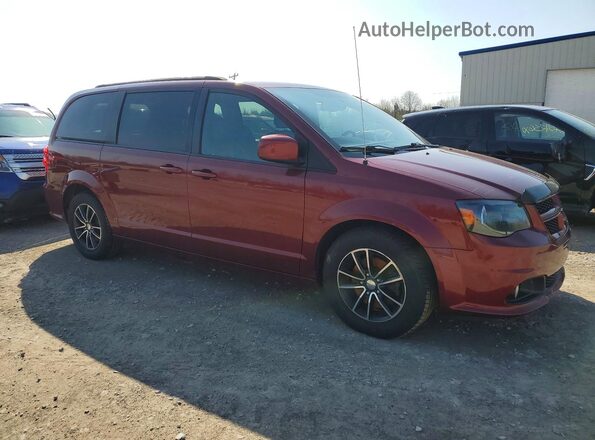 2C4RDGEG7JR242107 2018 DODGE GRAND Красный Передняя правая четверть