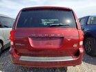 2018 Dodge Grand Caravan Gt Красный vin: 2C4RDGEG7JR242107