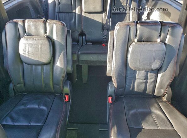 2C4RDGEG7JR361016 2018 DODGE GRAND Серебряный Вид задних сидений