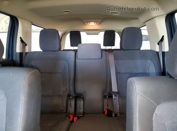 2FMGK5B81GBA09805 2016 FORD FLEX Синий Вид задних сидений