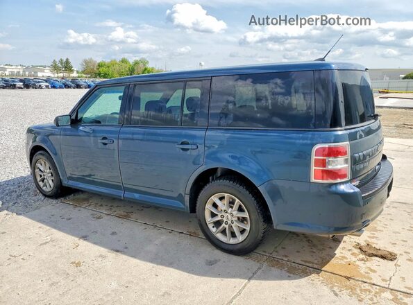 2FMGK5B81GBA09805 2016 FORD FLEX Синий Задняя левая четверть