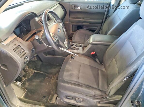 2FMGK5B81GBA09805 2016 FORD FLEX Синий Вид салона спереди