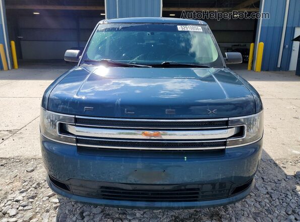 2FMGK5B81GBA09805 2016 FORD FLEX Синий Вид спереди