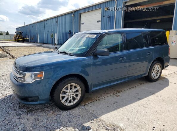 2FMGK5B81GBA09805 2016 FORD FLEX Синий Передняя левая четверть