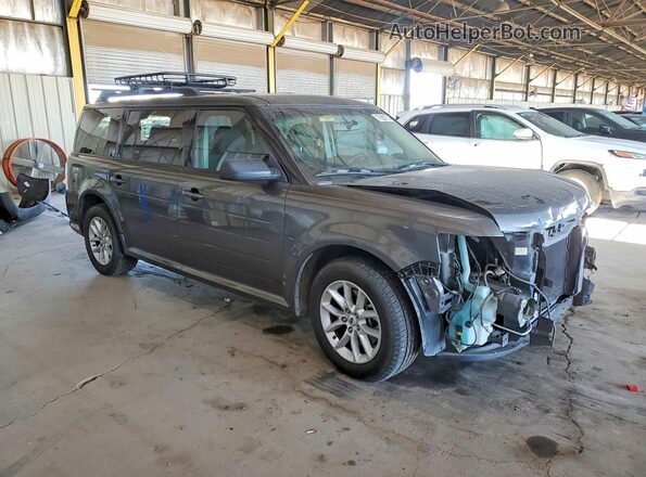 2FMGK5B81JBA09164 2018 FORD FLEX Gray Przód prawy