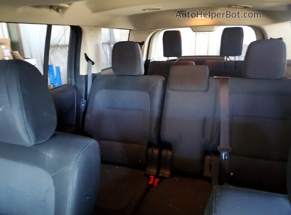 2FMGK5B81JBA09164 2018 FORD FLEX Gray Widok tylnych siedzeń